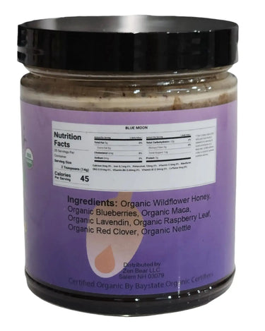 Organic Blue Moon Honey Tea - Zenbear Honey Tea Organic Blue Moon Honey Tea - Zenbear Honey Tea